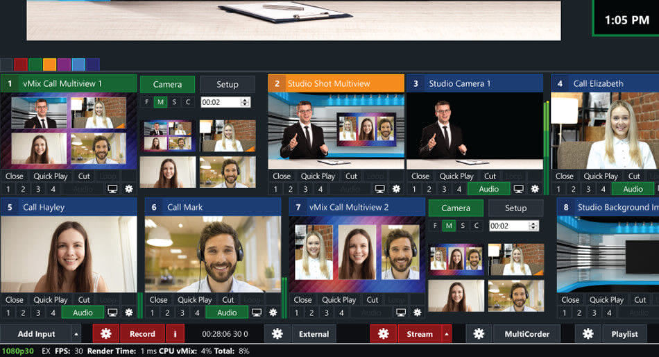 vmix and wirecast streaming servers to rent